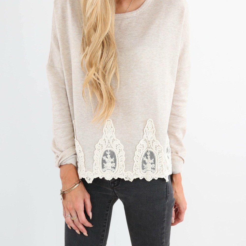 Lace Sweater